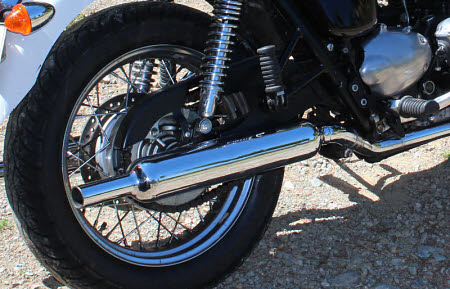 Bonneville T100 Traditional Style Mufflers