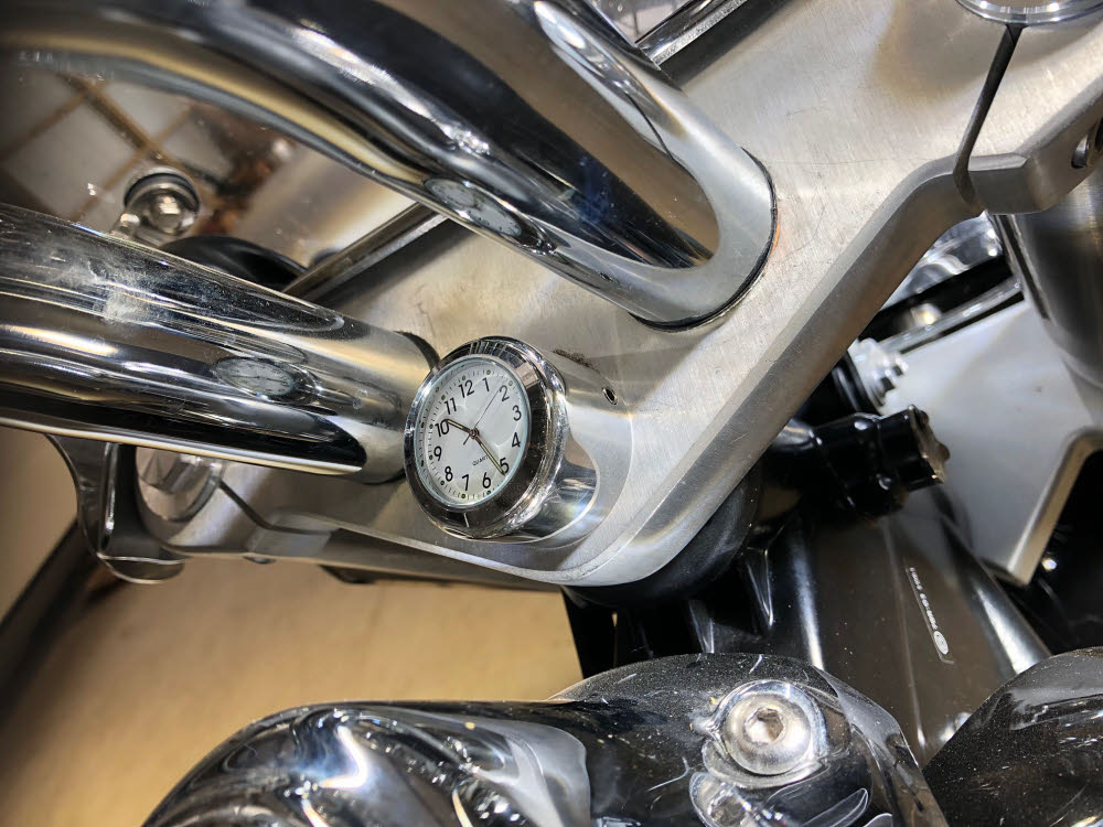 Motorcycle clock for Triumph