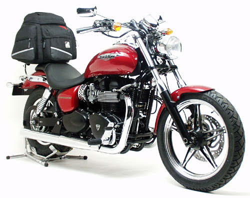 Ventura Pack Rack - Chrome, for Triumph motorcycles