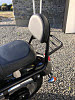 Triumph Rocket 3 Sissy Bar backrest & luggage rack, black powder coated