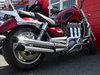 performance muffler system for the Triumph Rocket III