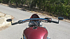 Triumph Rocket III fitted Oversize TBars 1.5, chrome